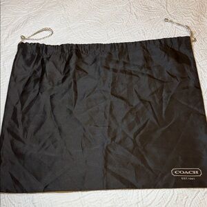 Coach 16” x 13” Medium Dust Bag with draw strings